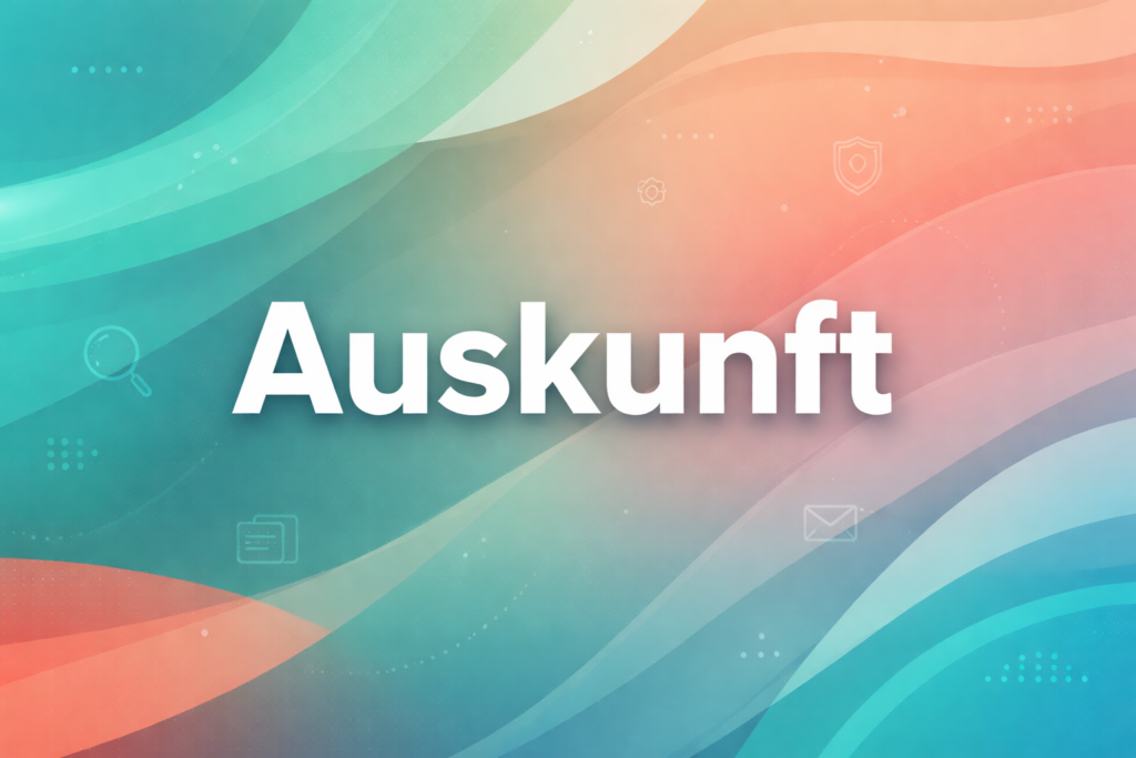 DSGVO Auskunft Missbrauch EugH